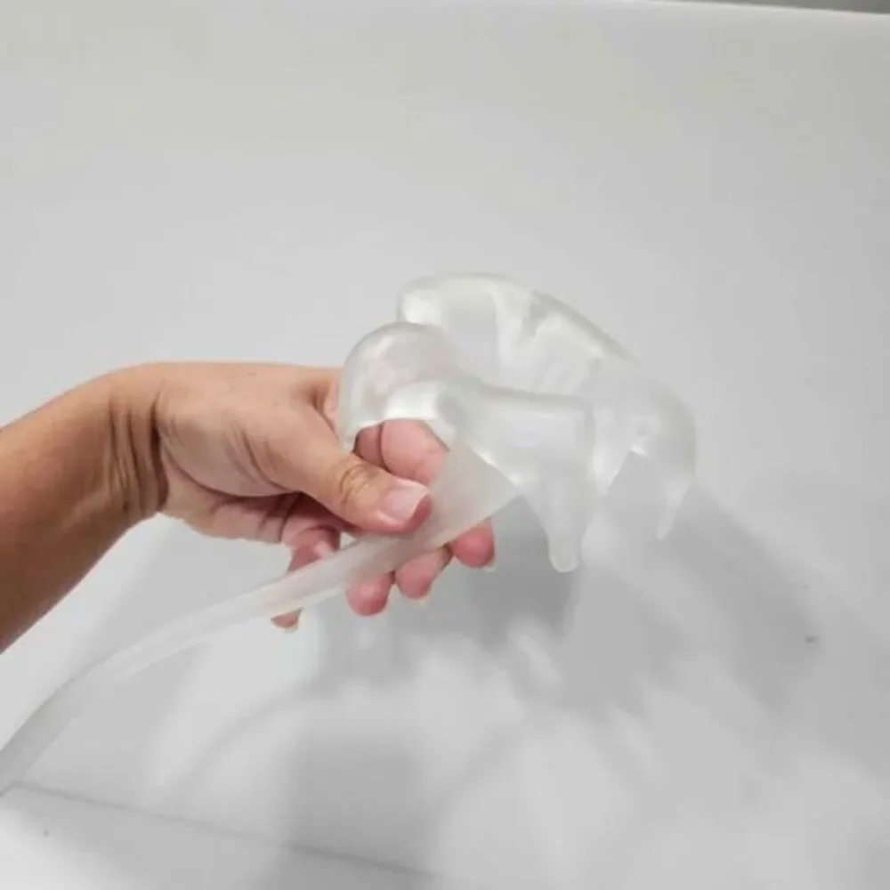 Frosted Glass Flower Decoration